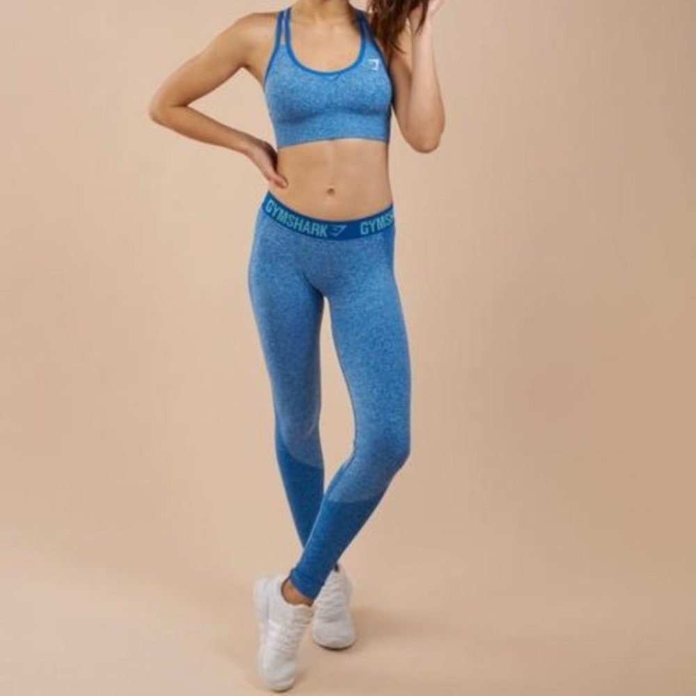 Blue Size Medium Gymshark Flex Leggings